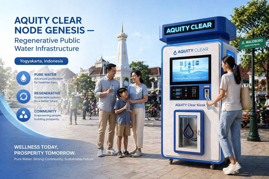 π§ Aquity Clear Kiosk: Infrastruktur Publik Air Minum Aman